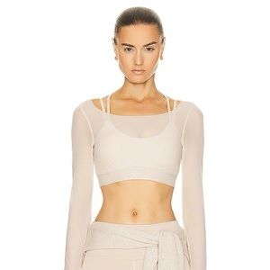 Alo Airlift Long Sleeve Ballet Dream Bra